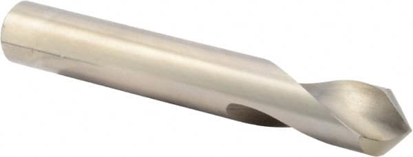 Precision Twist Drill - 3/4" Body Diam, 90°, 5" OAL, High Speed Steel Spotting Drill - Americas Tooling