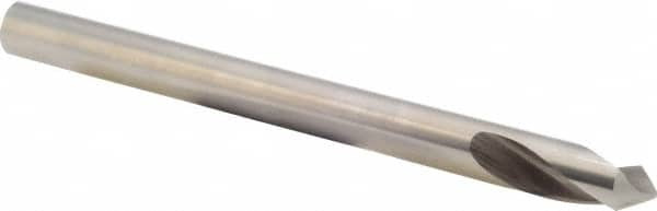 Precision Twist Drill - 5/8" Body Diam, 90°, 7" OAL, High Speed Steel Spotting Drill - Americas Tooling