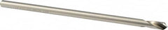 Precision Twist Drill - 1/4" Body Diam, 90°, 6" OAL, High Speed Steel Spotting Drill - Americas Tooling