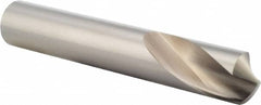 Precision Twist Drill - 1" Body Diam, 120°, 6" OAL, High Speed Steel Spotting Drill - Americas Tooling