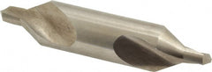 Precision Twist Drill - #8 Plain Cut 60° Incl Angle High Speed Steel Combo Drill & Countersink - Americas Tooling