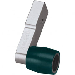 Dynabrade - 1" Wide Contact Arm - 18" Belt Length x 1" Belt Width, Flat, Urethane, 70" Contact Wheel Diam - Americas Tooling