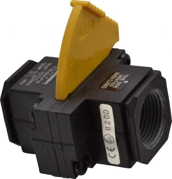 Norgren - 3/4" NPT Lockout Valve - 7.7 CV Rate, 231 CFM, 250 Max psi, Slide Actuator - Americas Tooling