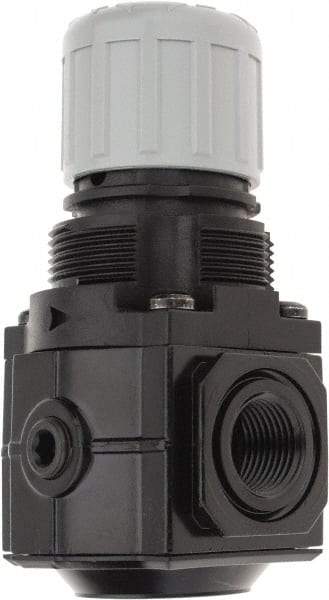 Norgren - 3/8" NPT Relief Valve - 1.6 CV Rate, 48 CFM, 150 Max psi, Knob Adjustment Actuator - Americas Tooling