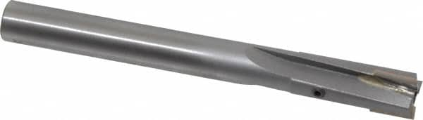 Made in USA - 1/2" Diam, 7/16" Shank, Diam, 3 Flutes, Straight Shank, Interchangeable Pilot Counterbore - Americas Tooling