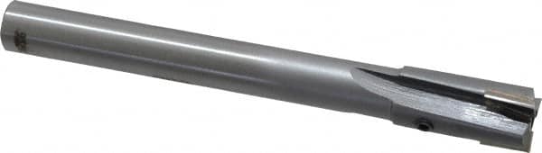 Made in USA - 5/8" Diam, 1/2" Shank, Diam, 3 Flutes, Straight Shank, Interchangeable Pilot Counterbore - Americas Tooling