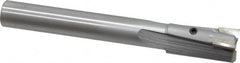 Made in USA - 13/16" Diam, 5/8" Shank, Diam, 3 Flutes, Straight Shank, Interchangeable Pilot Counterbore - Americas Tooling