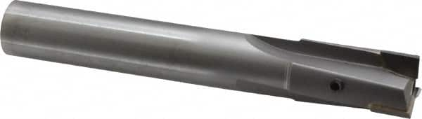 Made in USA - 7/8" Diam, 3/4" Shank, Diam, 3 Flutes, Straight Shank, Interchangeable Pilot Counterbore - Americas Tooling