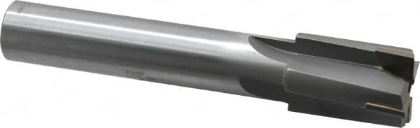 Made in USA - 1-5/8" Diam, 1-1/4" Shank, Diam, 4 Flutes, Straight Shank, Interchangeable Pilot Counterbore - Americas Tooling