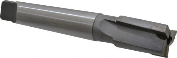 Made in USA - 1-1/8" Diam, 3 Flutes, Morse Taper Shank, Interchangeable Pilot Counterbore - Americas Tooling