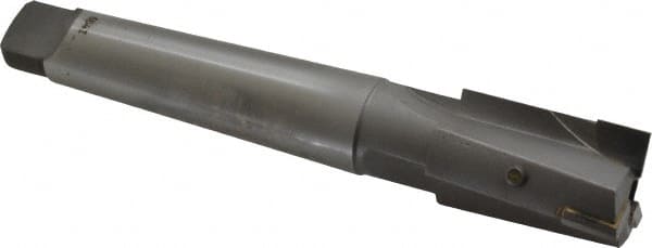 Made in USA - 1-3/16" Diam, 3 Flutes, Morse Taper Shank, Interchangeable Pilot Counterbore - Americas Tooling