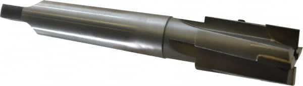 Made in USA - 1-1/4" Diam, 4 Flutes, Morse Taper Shank, Interchangeable Pilot Counterbore - Americas Tooling