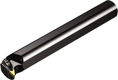 Sandvik Coromant - 2" Min Bore Diam, 12" OAL, 1-1/2" Shank Diam, A..DVUNR/L Indexable Boring Bar - Wedge Holding Method - Americas Tooling