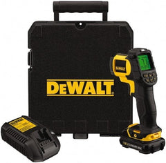 DeWALT - -29 to 500°C (-20 to 932°F) Infrared Thermometer - 12:1 Distance to Spot Ratio - Americas Tooling