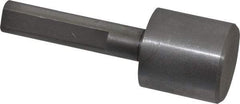 Made in USA - 1-1/16" Head Diam, 7/16" Shank Diam, Counterbore Pilot - Carbon Steel - Americas Tooling