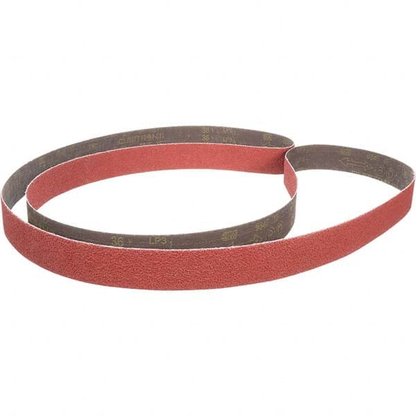 3M - Abrasive Belts Abrasive Type: Coated Belt Width (Inch): 1/2 - Americas Tooling