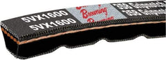 Browning - Section 3VX, 3/8" Wide, 95" Outside Length, Gripnotch V-Belt - Rubber Compound, 358 Gripnotch, No. 3VX950 - Americas Tooling