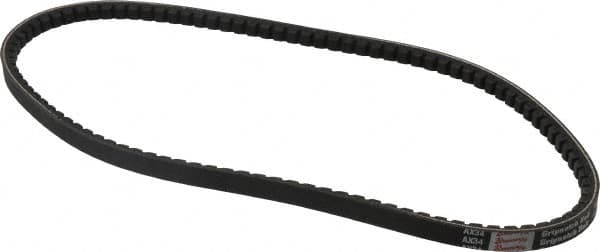 Browning - Section AX, 1/2" Wide, 36" Outside Length, Gripnotch V-Belt - Rubber Compound, Gripnotch, No. AX34 - Americas Tooling