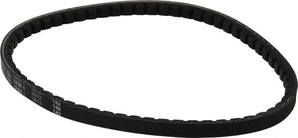 Browning - Section AX, 1/2" Wide, 25" Outside Length, Gripnotch V-Belt - Rubber Compound, Gripnotch, No. AX23 - Americas Tooling