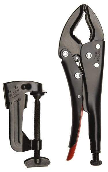 Proto - 4 Piece Locking Plier Set - Comes in Plastic Pouch - Americas Tooling