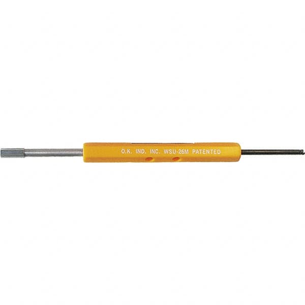 OK Industries - 26 AWG, Plastic, Hand Turning Wire Wrapping and Unwrapping Tool - Noninsulated, 1-1/2 Inch Deep - Americas Tooling