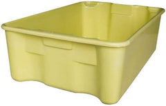 MFG Tray - 500 Lb Load Capacity White Fiberglass Tote Container - Stacking, Nesting, 42-1/2" Long x 20" Wide x 14.3" High - Americas Tooling