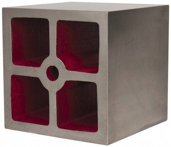 Suburban Tool - 2 Web, 5/8" Thick x 8" Wide x 8" High x 8" Deep, Machined Box Parallel - Cast Iron, Square & Parallel within 0.002" per 6", +/-0.0150" Tolerance - Americas Tooling