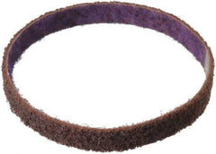 3M - 1/2" Wide x 12" OAL, Aluminum Oxide Abrasive Belt - Aluminum Oxide, Medium, Nonwoven, Series DF-BL - Americas Tooling