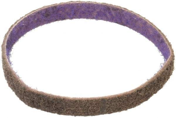 3M - 1/2" Wide x 12" OAL, Aluminum Oxide Abrasive Belt - Aluminum Oxide, Coarse, Nonwoven, Series DF-BL - Americas Tooling