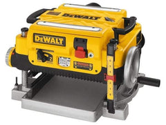 DeWALT - 15 Amp, 10,000 and 20,000 RPM, Bench Planer - 1/8 Inch Depth of Cut, 13 Inch Wide, 6 Inch Depth Capacity - Americas Tooling