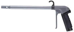 Guardair - 120 Max psi Maximum Power Venturi Nozzle Pistol Grip Blow Gun - 3/8 NPT, 48" Tube Length, Aluminum - Americas Tooling