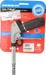 Guardair - 120 Max psi Maximum Power Venturi Nozzle Pistol Grip Blow Gun - 3/8 NPT, 6" Tube Length, Aluminum - Americas Tooling