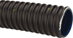 Continental ContiTech - 2" ID x 2.46" OD, 40 Max psi, 29 In. Hg, Dry Material Handling & Transfer Hose - Urethane, -40 to 158°F, 2-1/2" Bend Radius, 100' Coil Length, Black - Americas Tooling