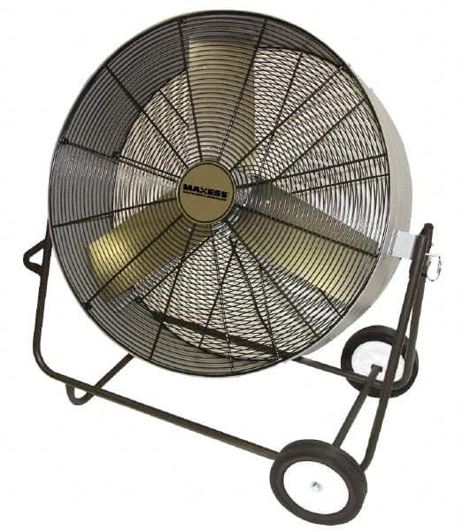 TPI - 30" Blade, Direct Drive, 1/4 hp, 4,400 & 3,800 CFM, Floor Style Blower Fan - 2.5 Amps, 120 Volts, 2 Speed, Single Phase - Americas Tooling