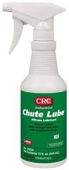 CRC - 16 oz Trigger Spray Bottle Nondrying Film/Silicone Penetrant/Lubricant - Clear & White, -40°F to 400°F, Food Grade - Americas Tooling