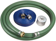 Alliance Hose & Rubber - Suction and Discharge Pump Hose Kits - For Use with 1-1/2 Inch Pumps - Americas Tooling