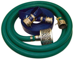 Alliance Hose & Rubber - Suction and Discharge Pump Hose Kits - For Use with 2 Inch Pumps with Cam and Groove Couplings - Americas Tooling