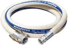 Alliance Hose & Rubber - 2 Inch Inside x 2.53 Inch Outside Diameter, Food and Beverage Hose - Americas Tooling