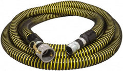 Alliance Hose & Rubber - -40 to 140°F, 2" Inside x 2.76" Outside Diam, Polyethylene Liquid Suction & Discharge Hose - Americas Tooling