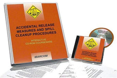 Marcom - Accidental Release Measures and Spill Cleanup Procedures, Multimedia Training Kit - 45 min Run Time CD-ROM, English & Spanish - Americas Tooling