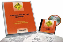 Marcom - Personal Protective Equipment, Multimedia Training Kit - 45 min Run Time CD-ROM, English & Spanish - Americas Tooling