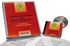 Marcom - Exposure Monitoring & Medical Surveillance, Multimedia Training Kit - 45 min Run Time CD-ROM, English & Spanish - Americas Tooling