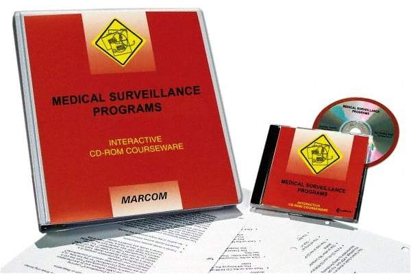 Marcom - Medical Surveillance Programs, Multimedia Training Kit - 45 min Run Time CD-ROM, English & Spanish - Americas Tooling