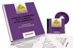 Marcom - Handling Compressed Gas Cylinders in the Laboratory, Multimedia Training Kit - 45 min Run Time CD-ROM, English & Spanish - Americas Tooling