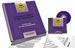 Marcom - Electrical Safety in the Laboratory, Multimedia Training Kit - 45 min Run Time CD-ROM, English & Spanish - Americas Tooling