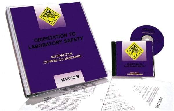 Marcom - Orientation to Laboratory Safety, Multimedia Training Kit - 45 min Run Time CD-ROM, English & Spanish - Americas Tooling