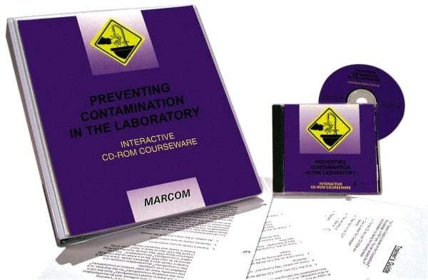 Marcom - Preventing Contamination in the Laboratory, Multimedia Training Kit - 45 min Run Time CD-ROM, English & Spanish - Americas Tooling