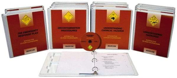 Marcom - Emergency Response: HazMat Technician Series, Multimedia Training Kit - 45 min Run Time CD-ROM, 11 Course, English & Spanish - Americas Tooling