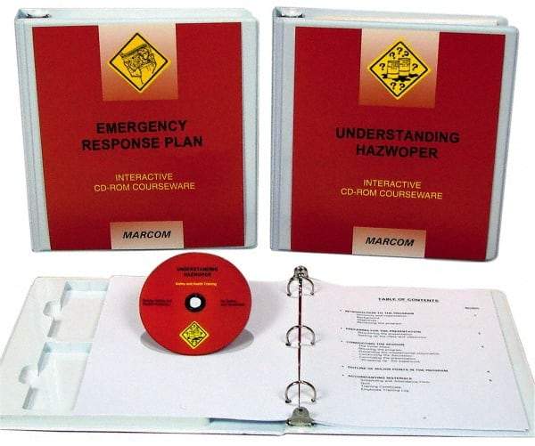 Marcom - Emergency Response: Awareness Training Series, Multimedia Training Kit - 45 min Run Time CD-ROM, 2 Courses, English & Spanish - Americas Tooling