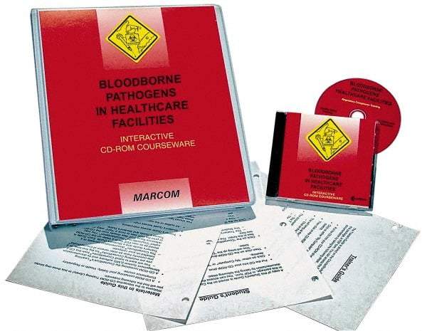 Marcom - Bloodborne Pathogens in Healthcare Facilities, Multimedia Training Kit - 45 min Run Time CD-ROM, English & Spanish - Americas Tooling